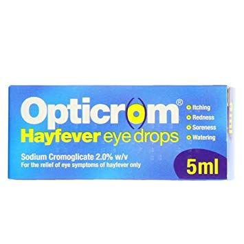 Opticrom Hayfever Eye Drops  5ML