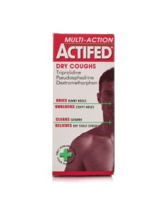 Picture of Actifed Linctus Dry Coughs Multi-Action  100ML