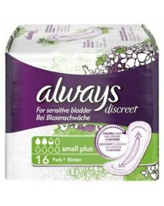 Picture of Always Discreet Pads Small Plus  16CT