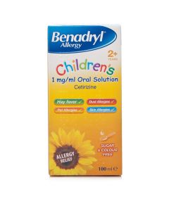 Picture of Benadryl Allergy Childrens Solution  100ML