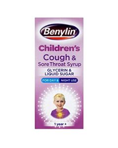 Picture of Benylin Cough And Sore Throat Syrup  125ML