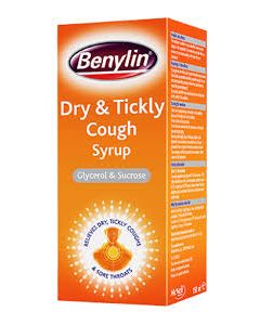Picture of Benylin Dry & Tickly Cough Syrup 150ML