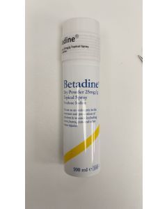 Picture of Betadine 25MG/G Topical Spray 100ML