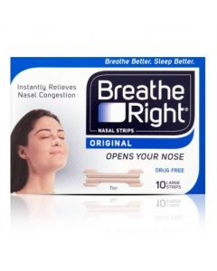 Picture of Breathe Right Nasal Strip Nat Large  30S