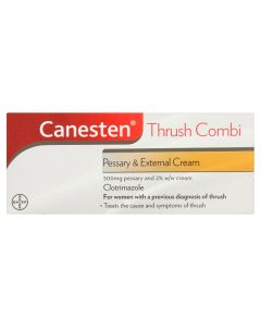 Picture of Canesten Combi Cream/Pessary [GSL Pack]  10GM