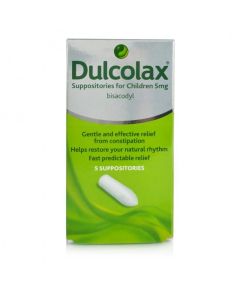 Picture of Dulcolax Suppos 5MG For Children  5S