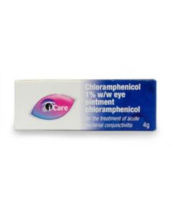 Picture of I-Care Choramphenicol Eye Ointment 1%  4GM