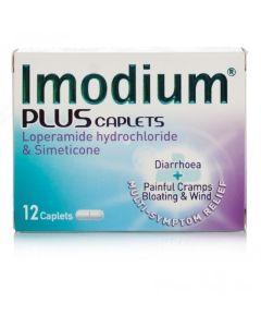 Picture of Imodium Plus Caplets 2MG  12S