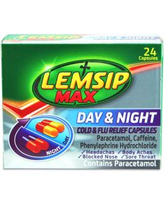 Picture of Lemsip Max Day & Night C&F Relief Caps  24