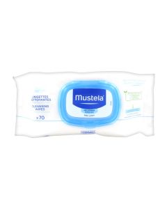 Picture of Mustela Cleansing Wipes 70 Wipes