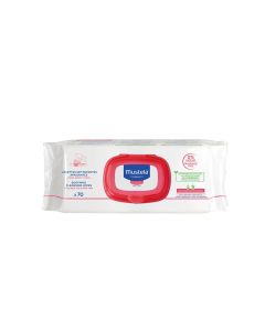 Picture of Mustela Soothing Cleansing Wipes 70 Wipes