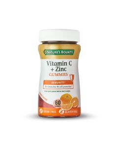 Picture of Nature's Bounty Vitamin C + Zinc Gummies 60