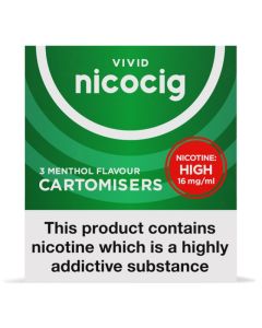 Picture of Nicocig Cartomiser Menthol High