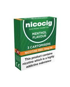 Picture of Nicocig Cartomiser Menthol Medium  3