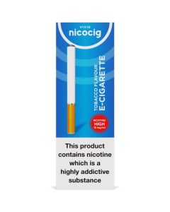 Picture of Nicocig Regular E-Cigarette Tobacco High  1