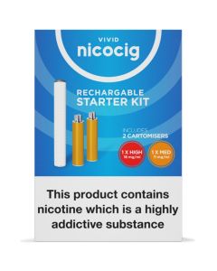 Picture of Nicocig Regular E-Cigarette Tobacco Med  1