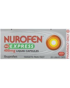 Picture of Nurofen Express 400MG Liquid Caps  20S