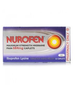 Picture of Nurofen Maximum Strength Migraine Pain  12S