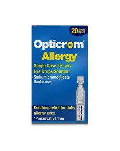 Picture of Opticrom Allergy Eye Drops 1 Dose  20