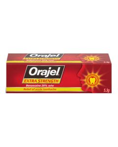 Picture of Orajel Extra Strength Dental Gel  5.3G