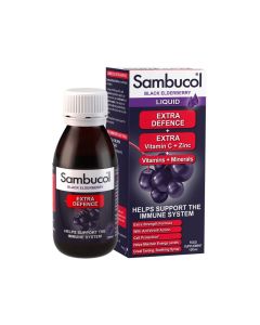 Picture of Sambucol Extra Defence Blk Eldeberry  120ML