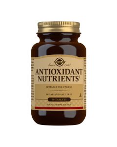 Picture of Solgar Antioxidant Nutrients 50 Tablets