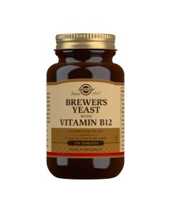 Picture of Solgar Brewer's Yeast with Vitamin B12 250 Tablets