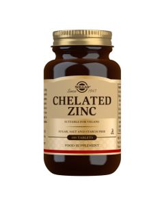 Picture of Solgar Chelated Zinc 100 Tablets
