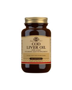 Picture of Solgar Cod Liver Oil 100 Softgels
