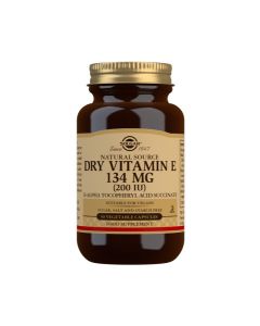 Picture of Solgar Dry Vitamin E 134MG (200 IU) 50 Veg. Caps