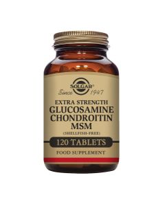 Picture of Solgar Extra Strength Glucosamine Chondroitin MSM (Shellfish-free) 120 Tablets