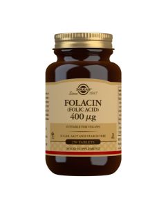 Picture of Solgar Folacin (Folic Acid) 400MCG 250 Tablets