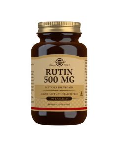 Picture of Solgar Rutin 500MG 50 Tablets
