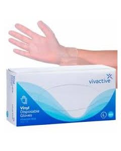 Picture of Vinyl Gloves Large (100 Pack)